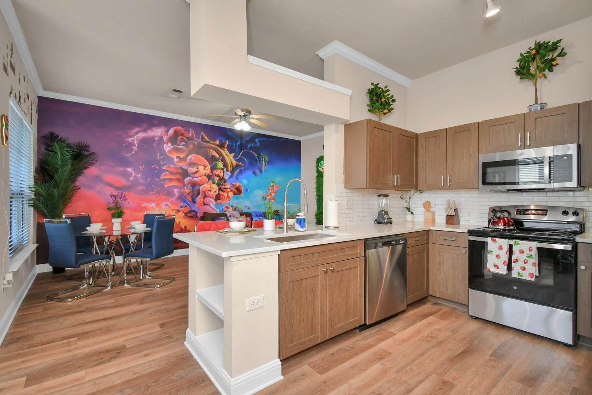 Apartment The Super Mario Bros Movie - 2br-nrg-med Center-galleria Houston