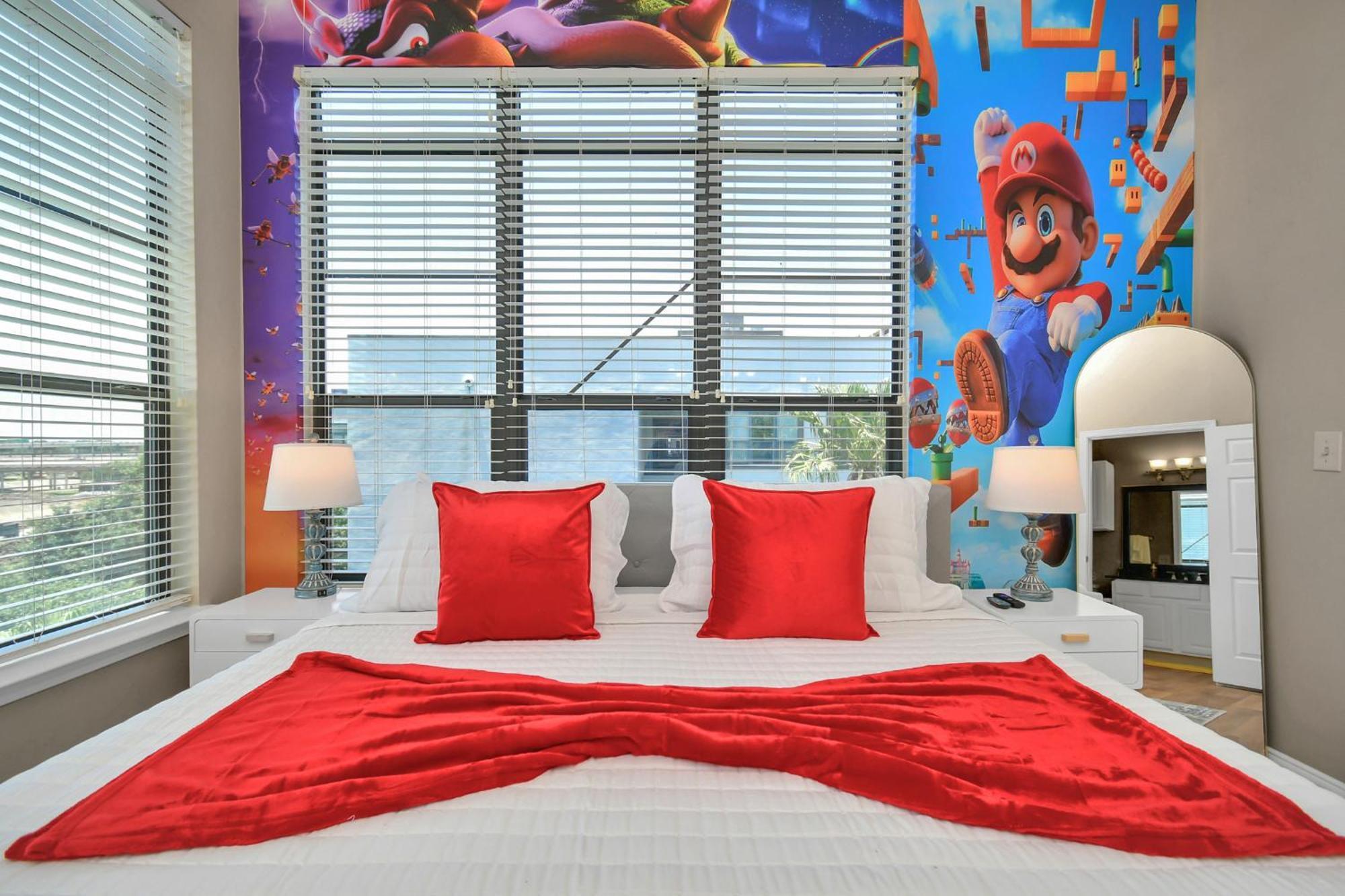 Apartment The Super Mario Bros Movie - 2br-nrg-med Center-galleria